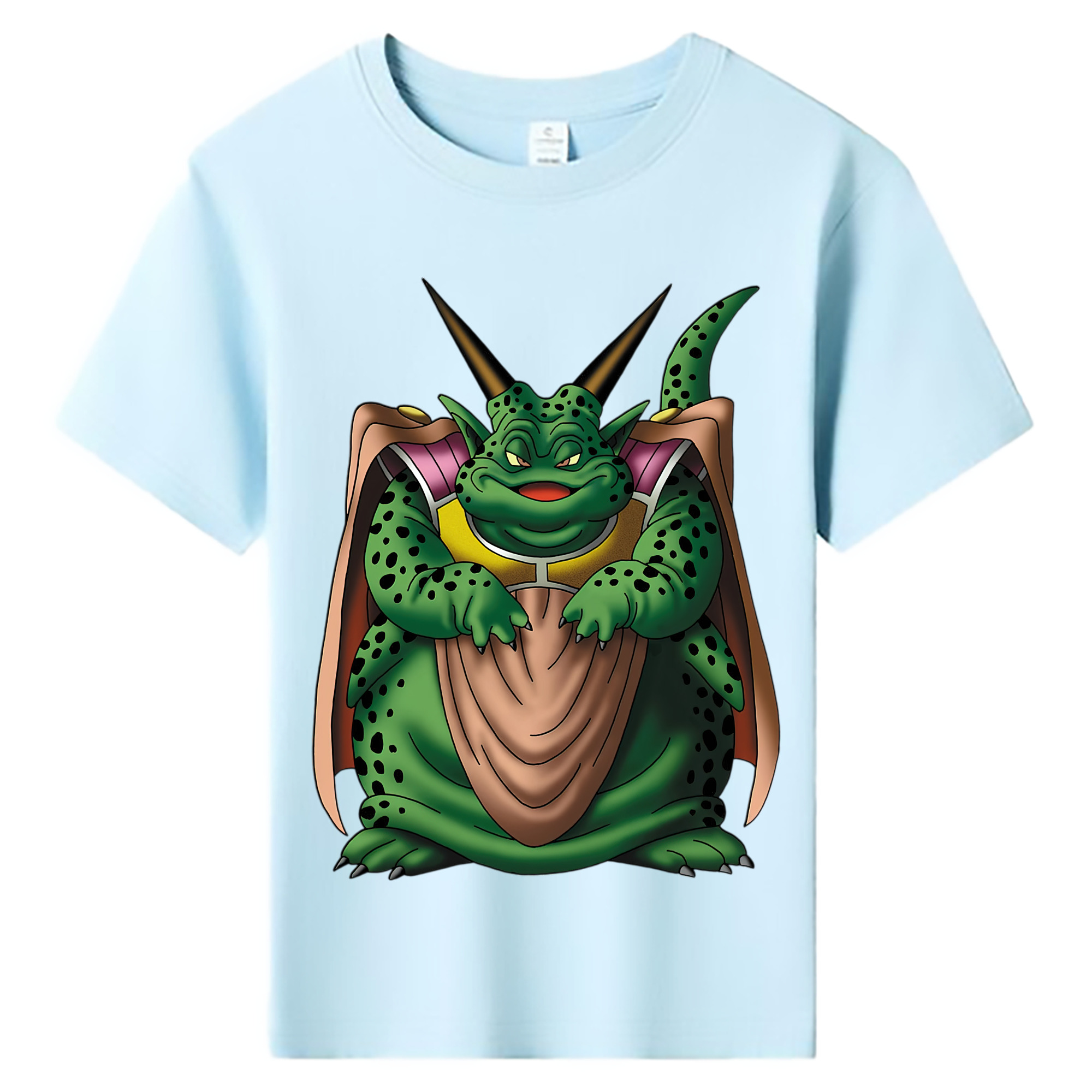 （画像用） ドラゴンクエスト Doragon Kuesuto Dragon Quest 綿100％キッズTシャツ（フロントプリント）